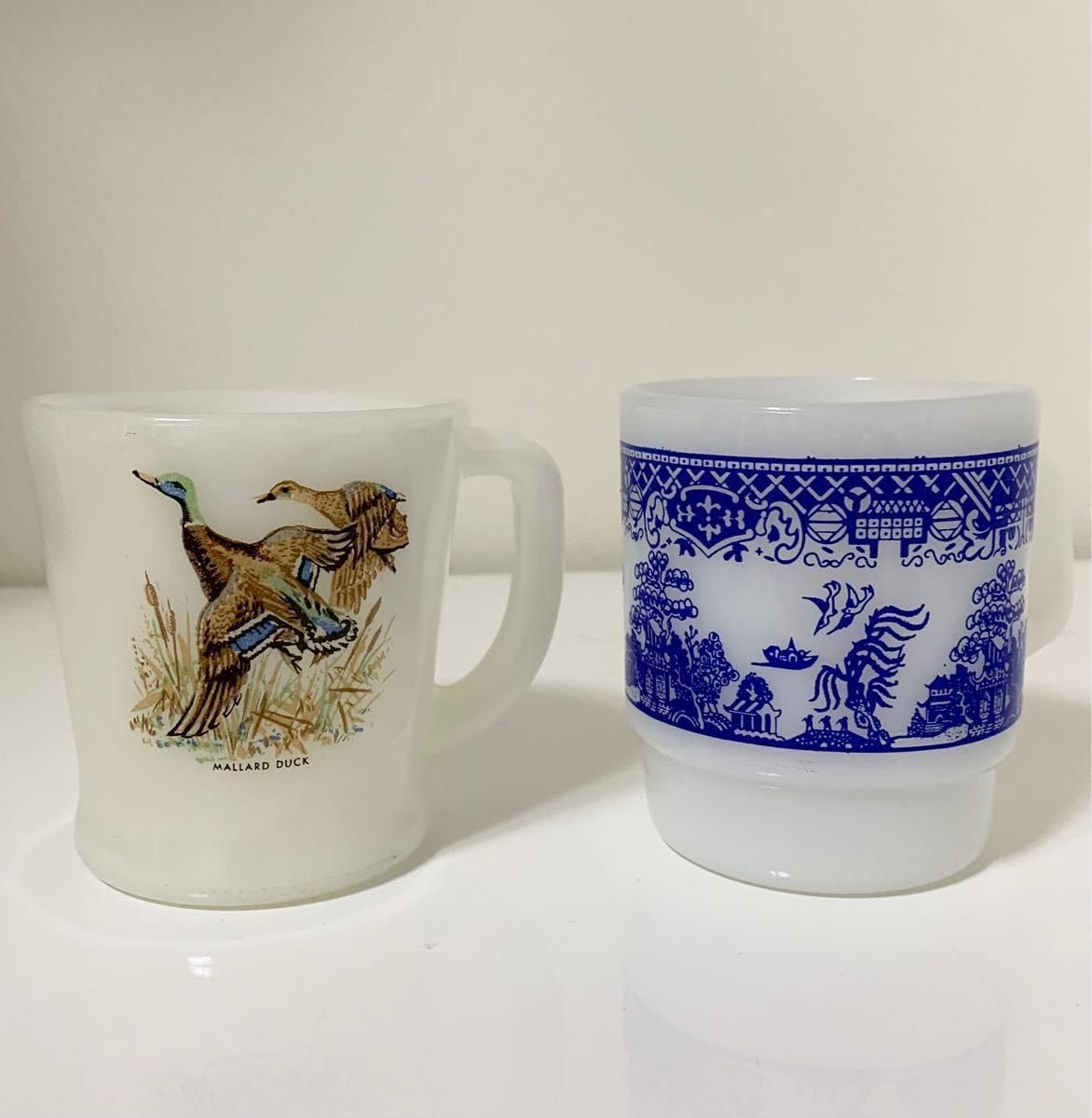 Fire-King 美品 Fire King マグカップ ソングバード